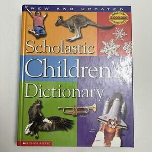 Vintage Scholastic Childrens Dictionary Hardcover Book 2002